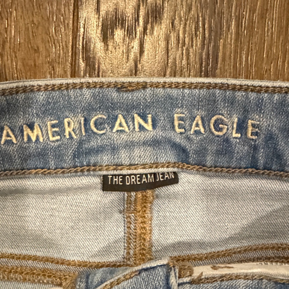 American Eagle Light Blue High-Waisted Jegging Jeans - Picture 2 of 5